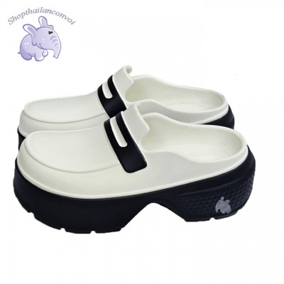 Dép bít mũi nữ cao 8cm Thái Lan TE3150 (37-40)